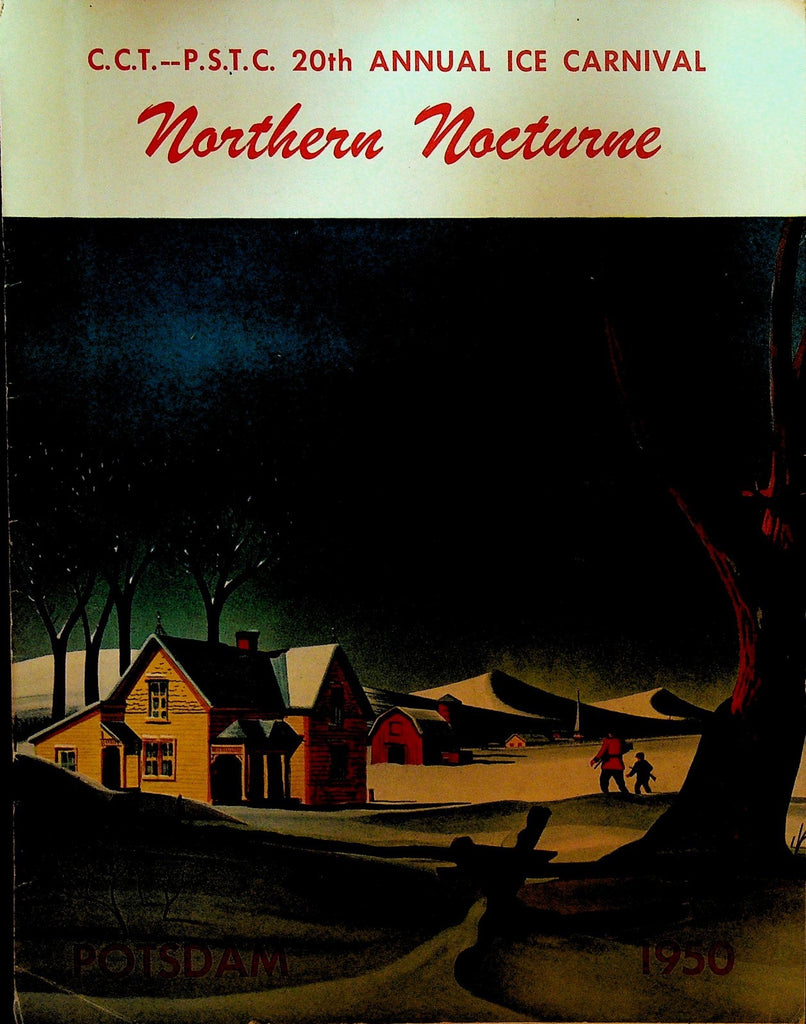 Clarkson State Teachers Ice Carnival Program 1950 Northern Nocturne0