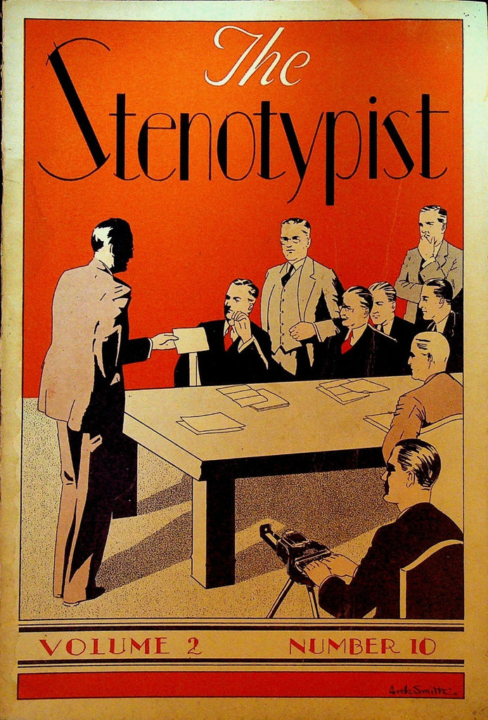 The Stenotypist Magazine V2 #10 1930 LaSalle Extension University0