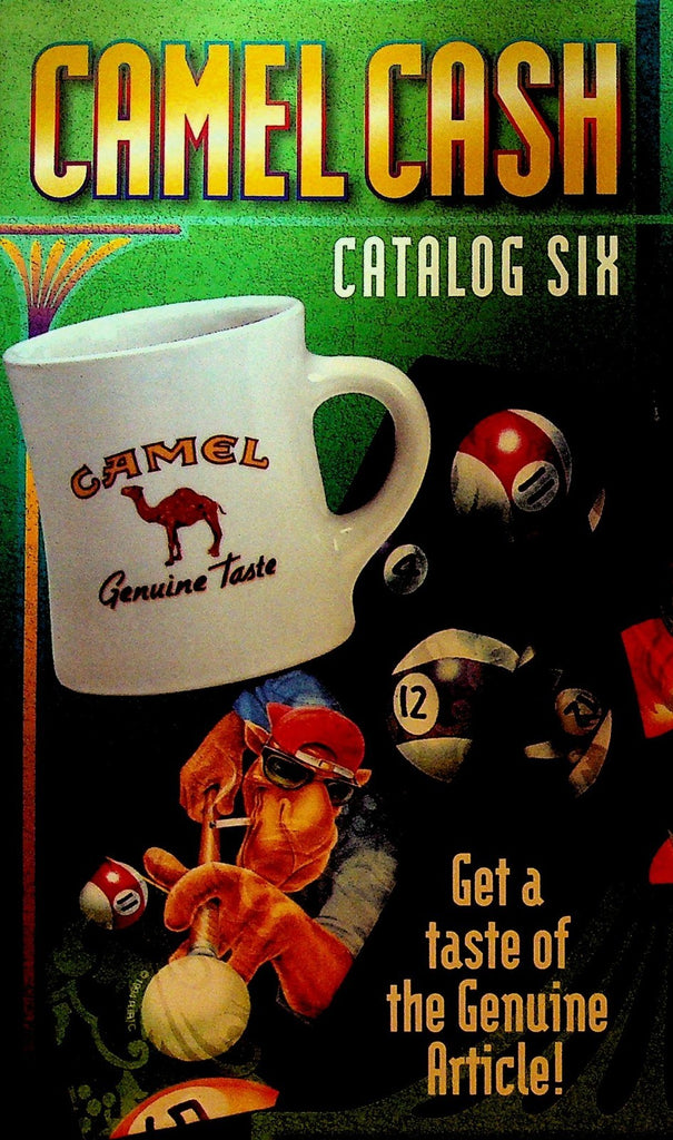 Camel Cash Catalog Six Joe Camel Cigarettes Premiums 19950