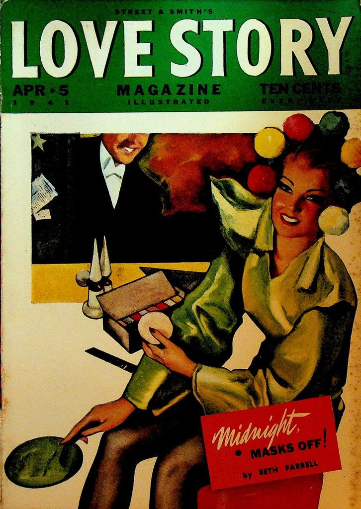 Love Story Pulp April 5 1941 Beth Farrell Vivian Grey Margaret Searle0