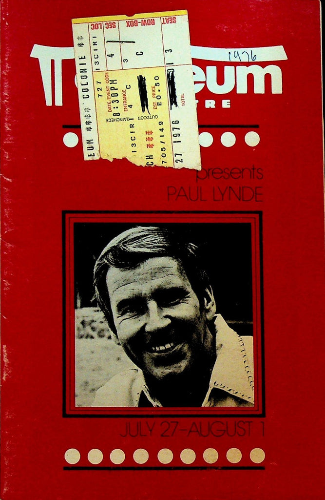The Paul Lynde Show Program 1976 Wayland Flowers Roz Clark Mimi Hines0