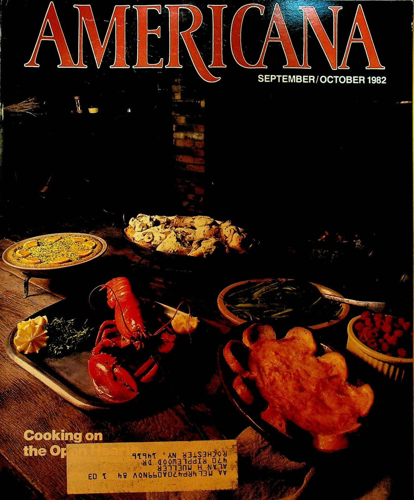 Americana Magazine September 1982 Frank Lloyd Wright Margaret Woodbury Strong