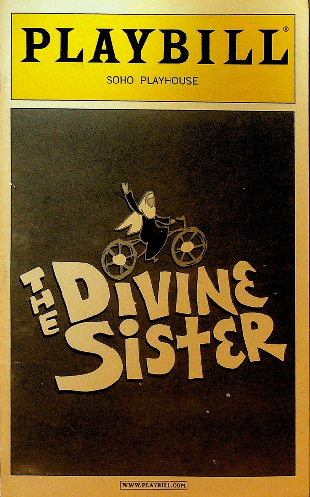 The Divine Sister Playbill September 2010 Charles Busch Alison Fraser0