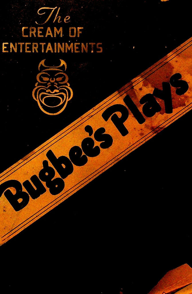 Bugbee's Plays Catalog Willis N Bugbee Syracuse NY 19460