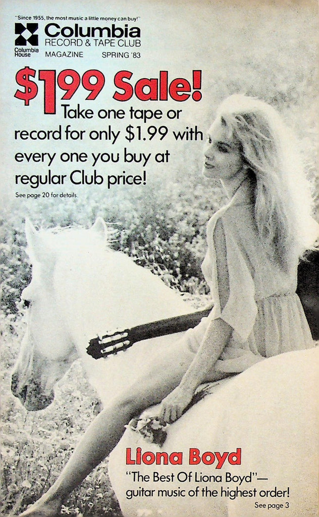 Columbia Record & Tape Club Catalog Spring 1983 Liona Boyd0