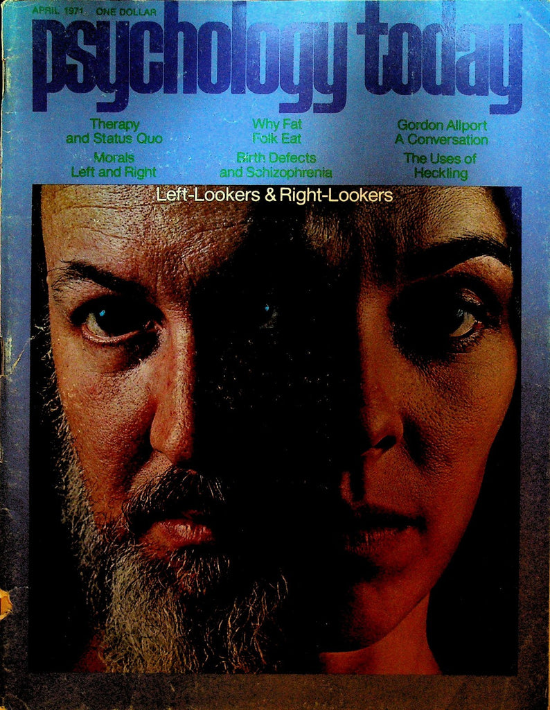 Psychology Today Magazine April 1971 Gordon Allport0