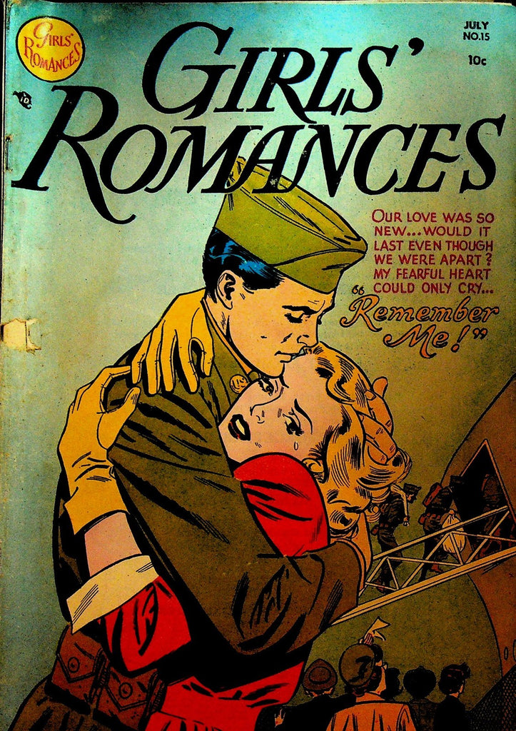 Girls Romances 15 DC Comics 1952 Golden Age Romance Comic0