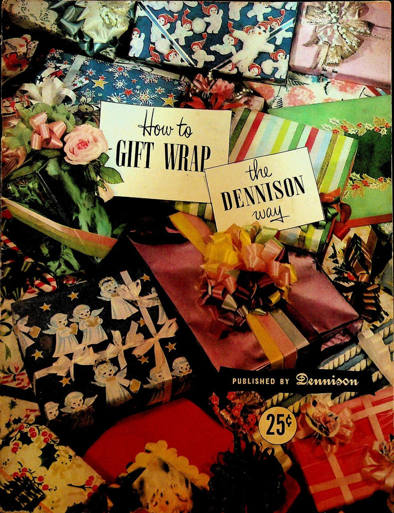 How To Gift Wrap the Dennison Way 1950 Booklet0