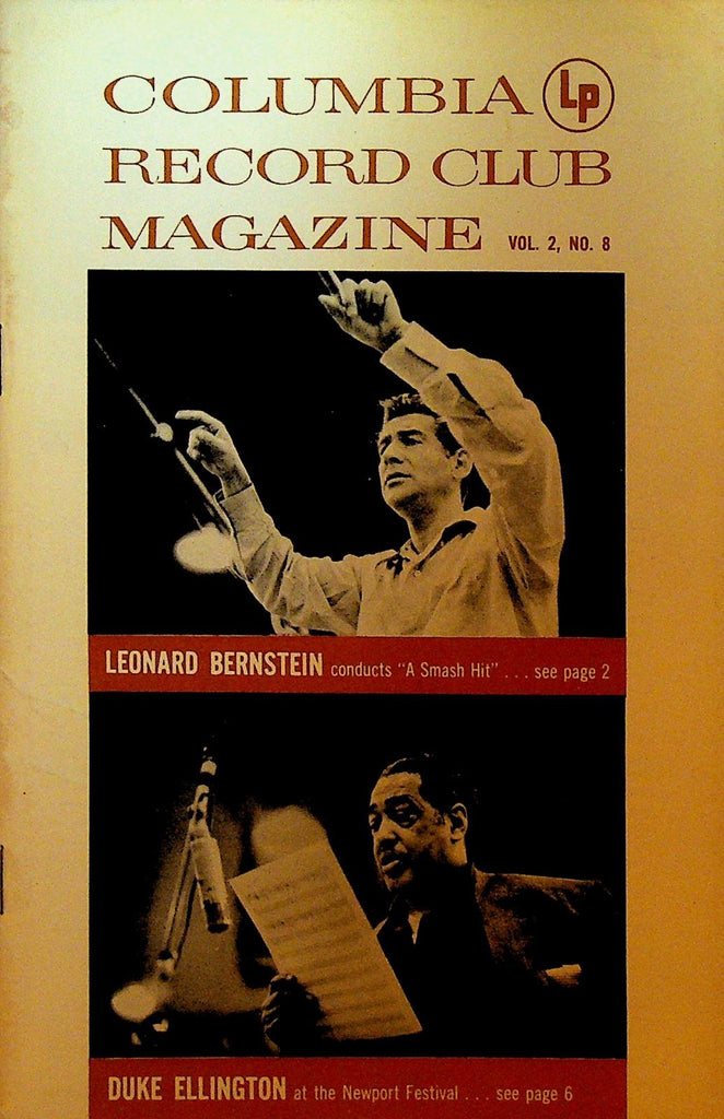 Columbia House Record Club 1957 Vol 2 #8 Duke Ellington Leonard Bernstein0