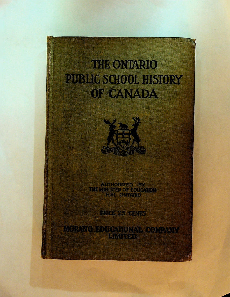 The Ontario Public School History of Canada HC 19110