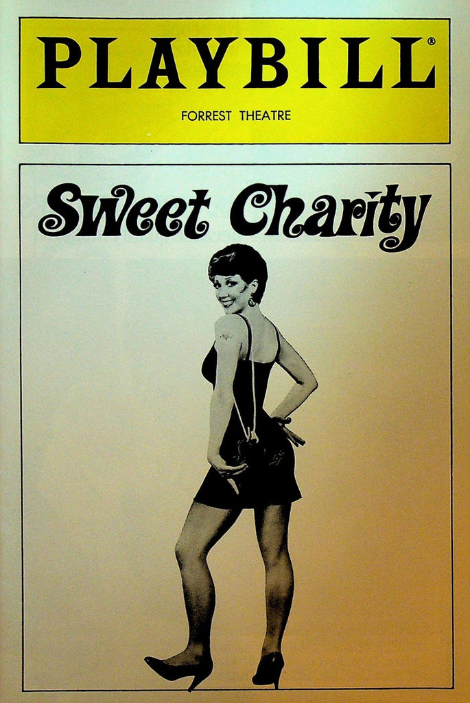 Sweet Charity Playbill September 1987 Forrest Theatre Donna McKechnie0