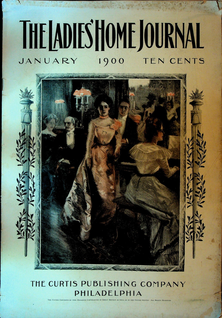 Ladies Home Journal January 1900 Howard Chandler Christy Maria Mitchell0