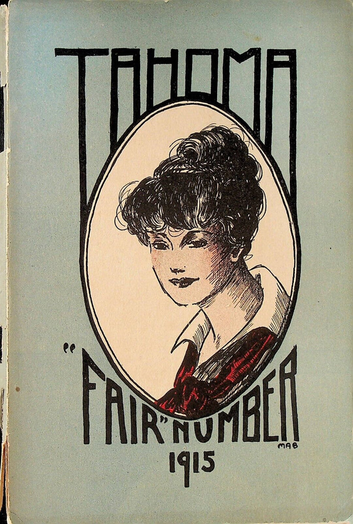 Tahoma February 1915 Stadium & Lincoln Park High School Tacoma Wa Magazine