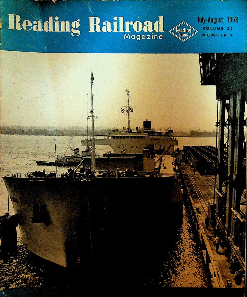 Reading Railroad Magazine July 1958 Trains Rock Bolting Tunnels0