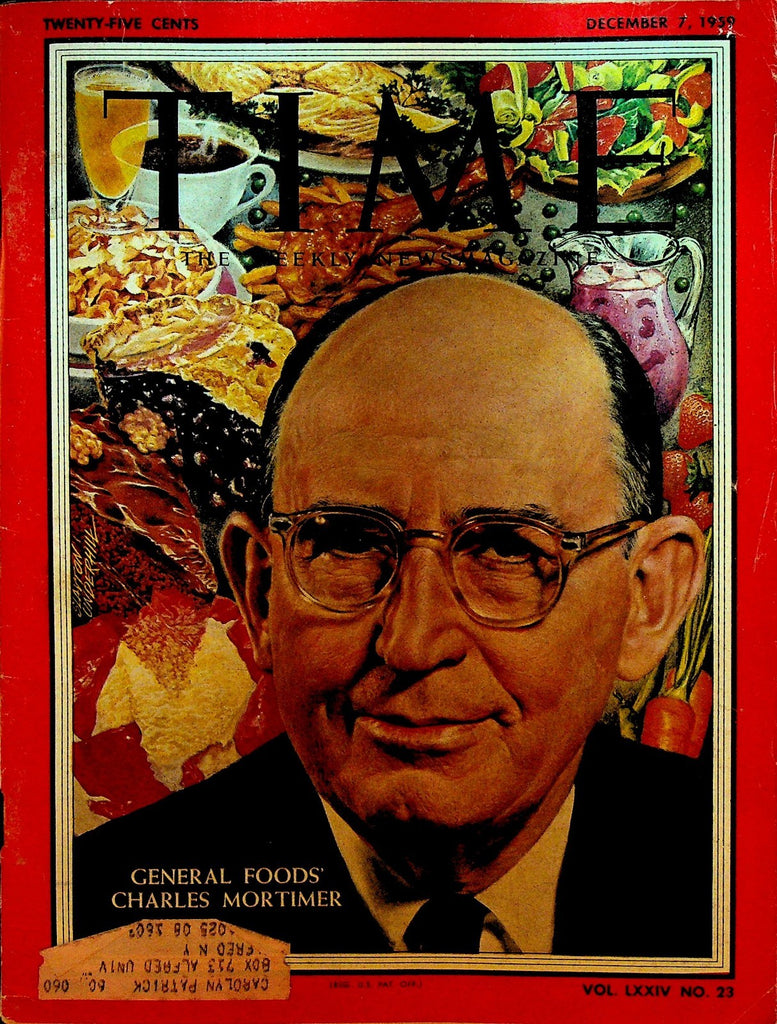 Time Magazine December 7 1959 Charles Mortimer JFK Che Guevara Alan Freed Payola0