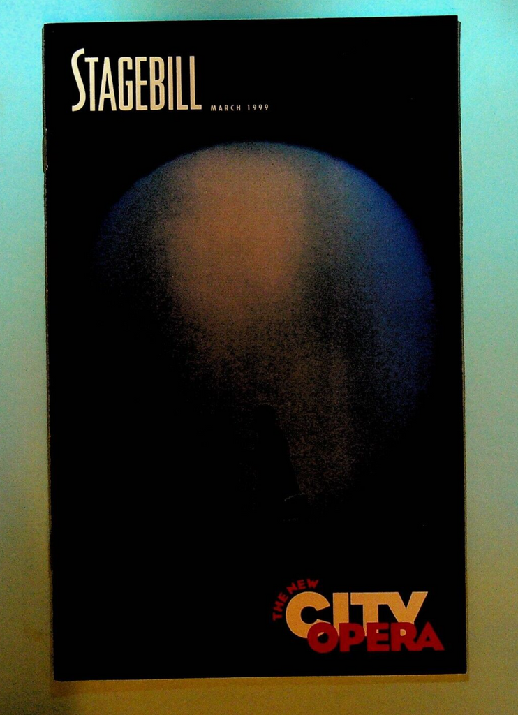 New York City Opera Stagebill March 30 1999 Don Giovanni