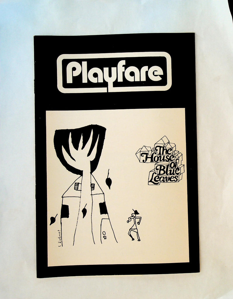 The House of Blue Leaves Playbill July 1971 Ralph Meeker Peggy Pope0