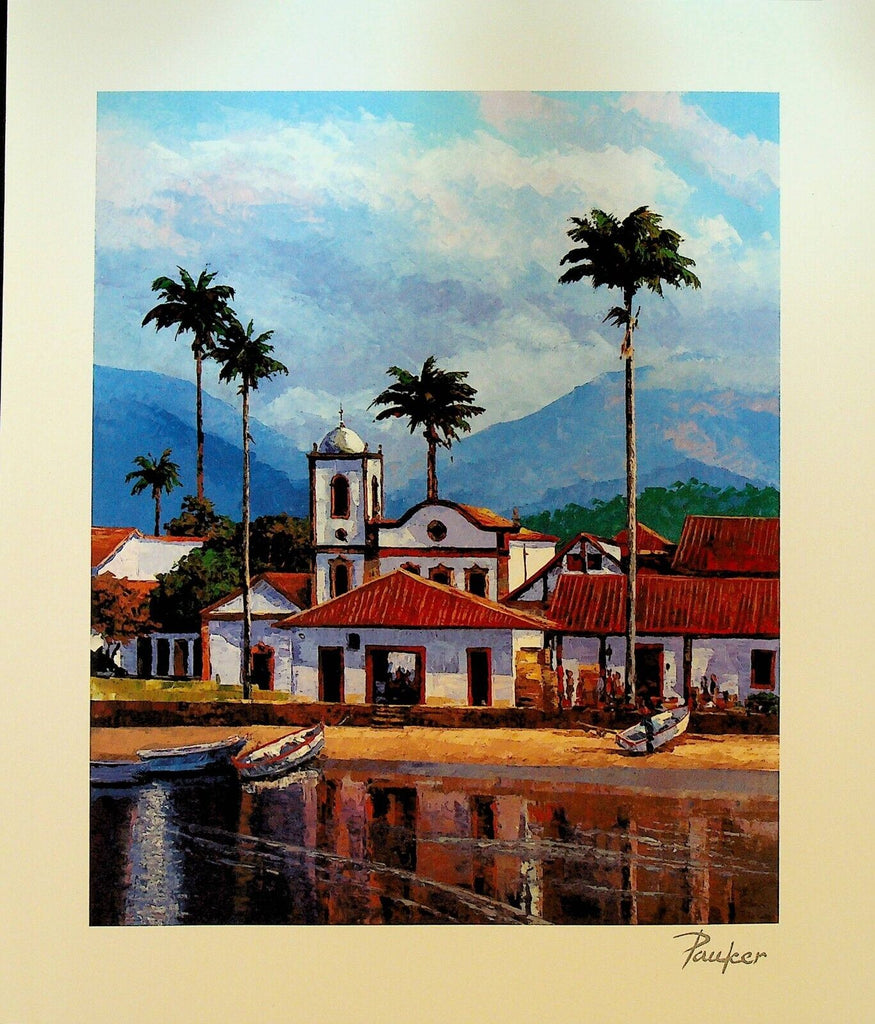 Alex Pauker Reflections Signed Seriolithograph 2002 Park West Gallery