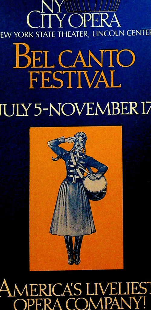 The Love for Three Oranges New York City Opera Playbill October 1 19850