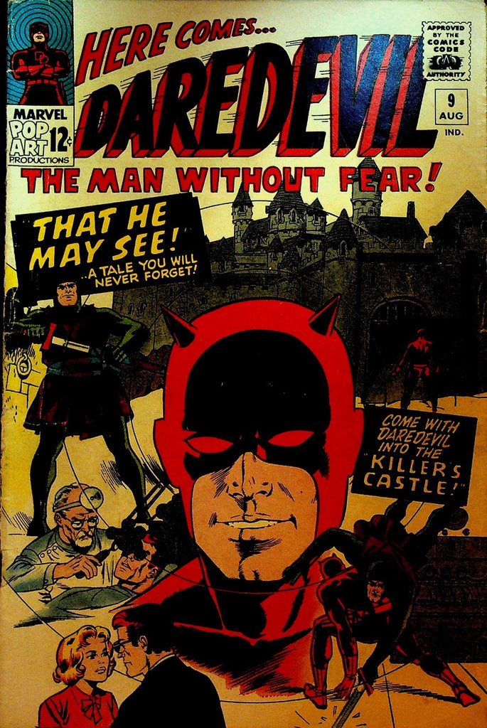 Daredevil 9 Marvel Comics 1965 Wally Wood0