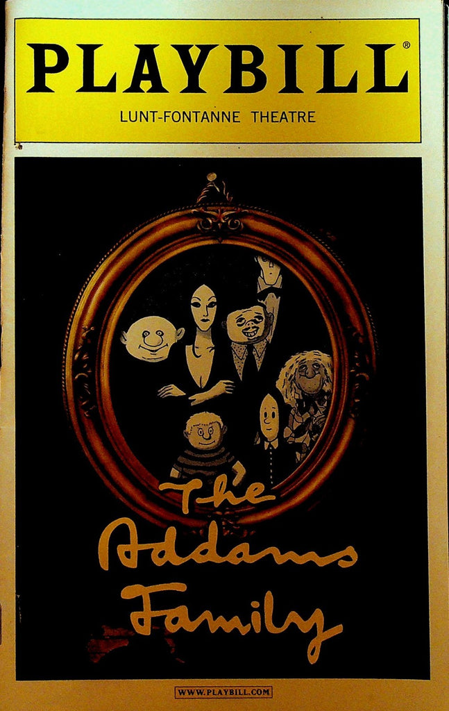 The Addams Family Playbill April 2010 Nathan Lane Terrence Mann Bebe Neuwirth0