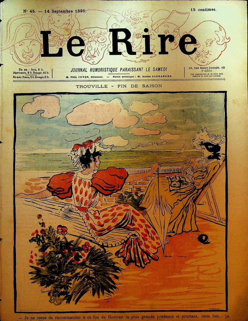 La Rire French Humor Magazine 45 September 14 18950