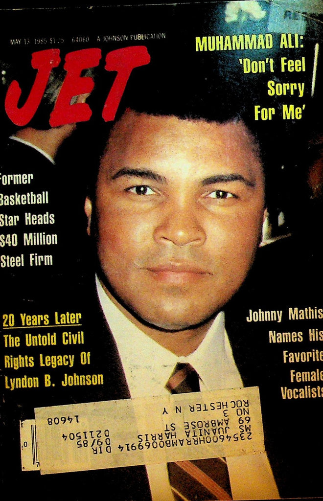 Jet May 13 1985 Muhammad Ali Johnny Mathis Eddie Murphy Dave Bing Tina Turner0