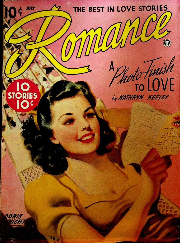 Romance Pulp July 1943 Kathryn Keeley Doris Knight Vina Lawrence0