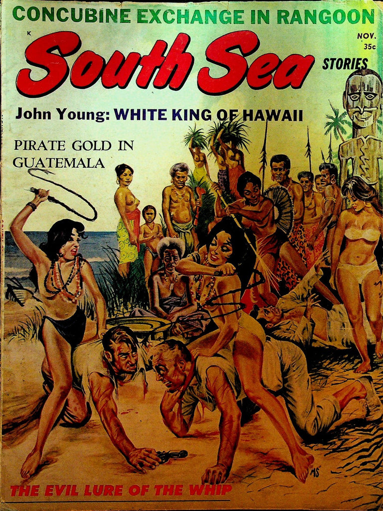 South Sea Stories Men's Magazine Cheesecake Pin-Up November 1963 Tracey Bright0