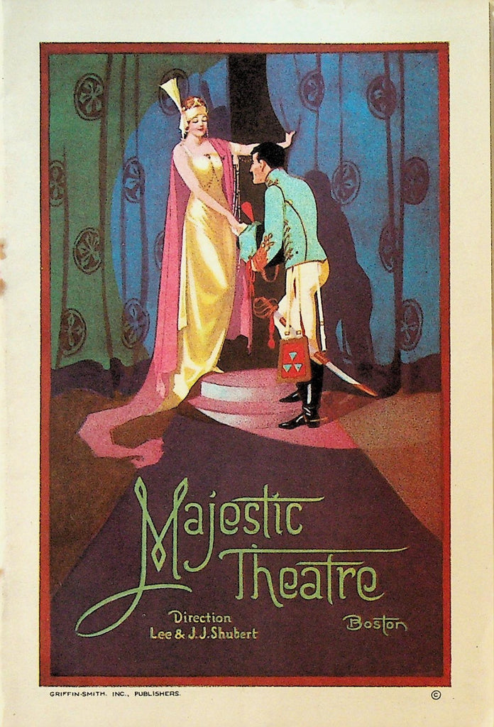 The Silent House Playbill October 15 1928 Harry Sothern Majestic Theatre Boston0