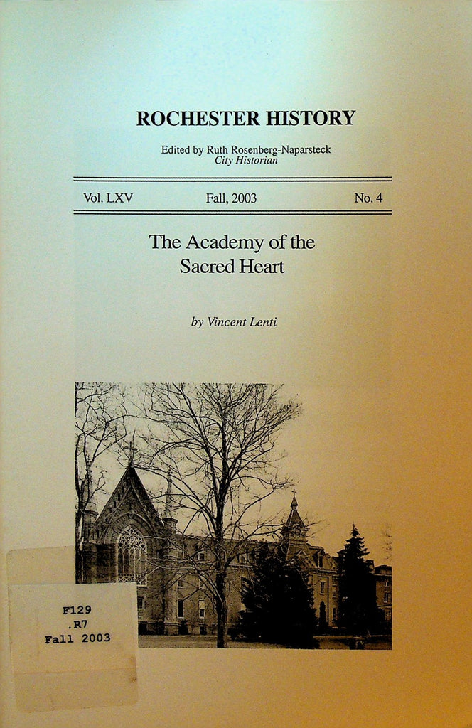 Rochester History NY Fall 2003 Academy of the Sacred Heart0