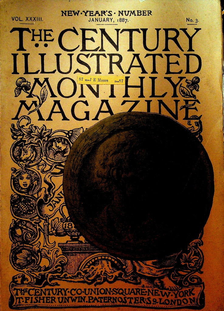 Century Illustrated Magazine January 1887 SP Langley Astronomy Abraham Lincoln0
