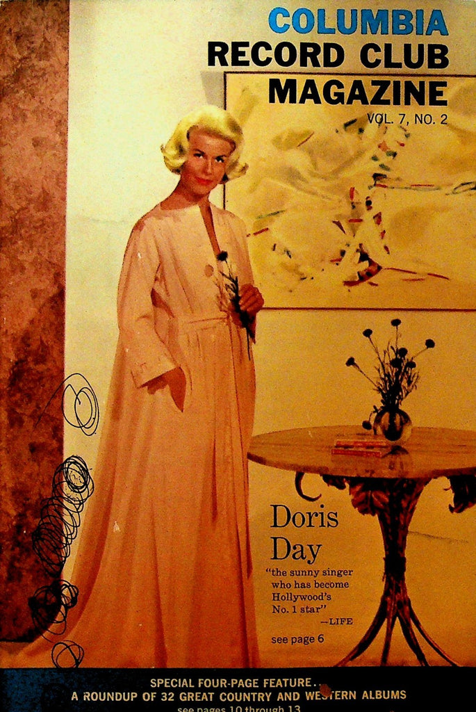 Columbia House Record Club Magazine 1961 Vol 7 #2 Doris Day Eileen Farrell0