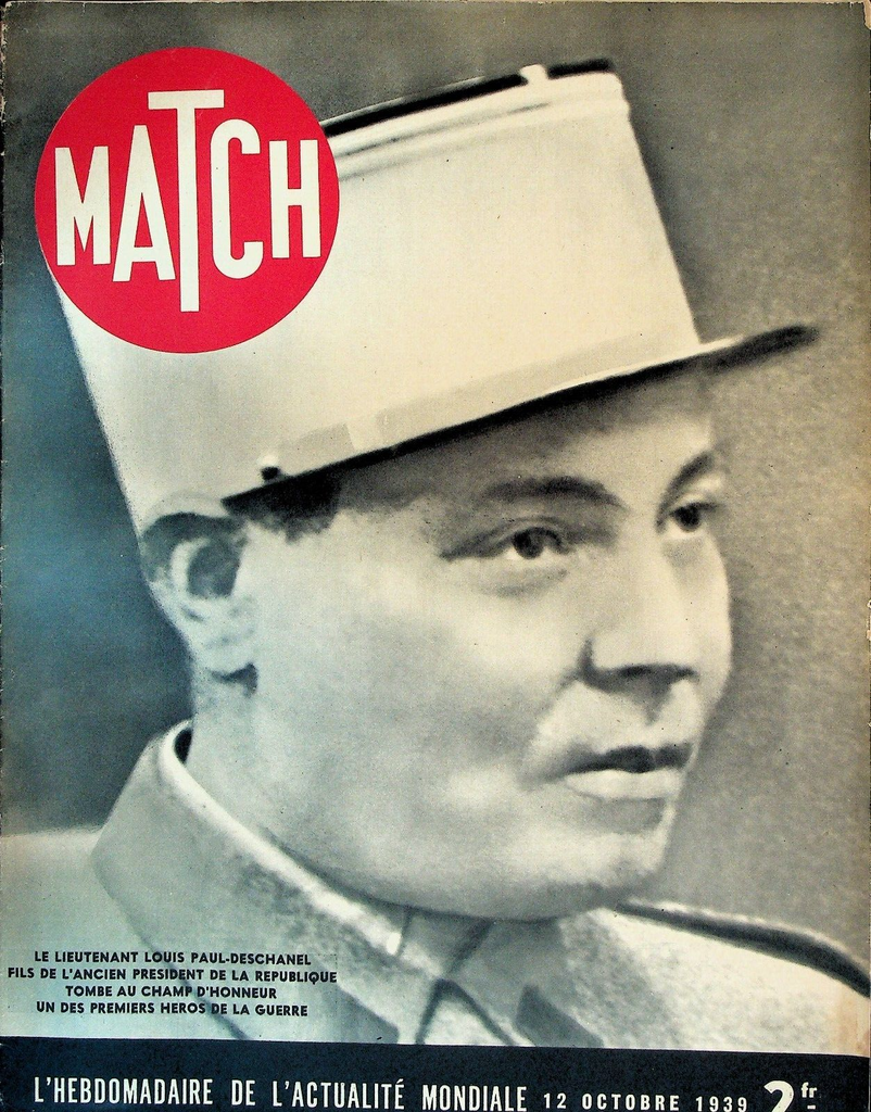Match October 12 1939 WWII The Little King Otto Soglow Louis Paul Deschanel0
