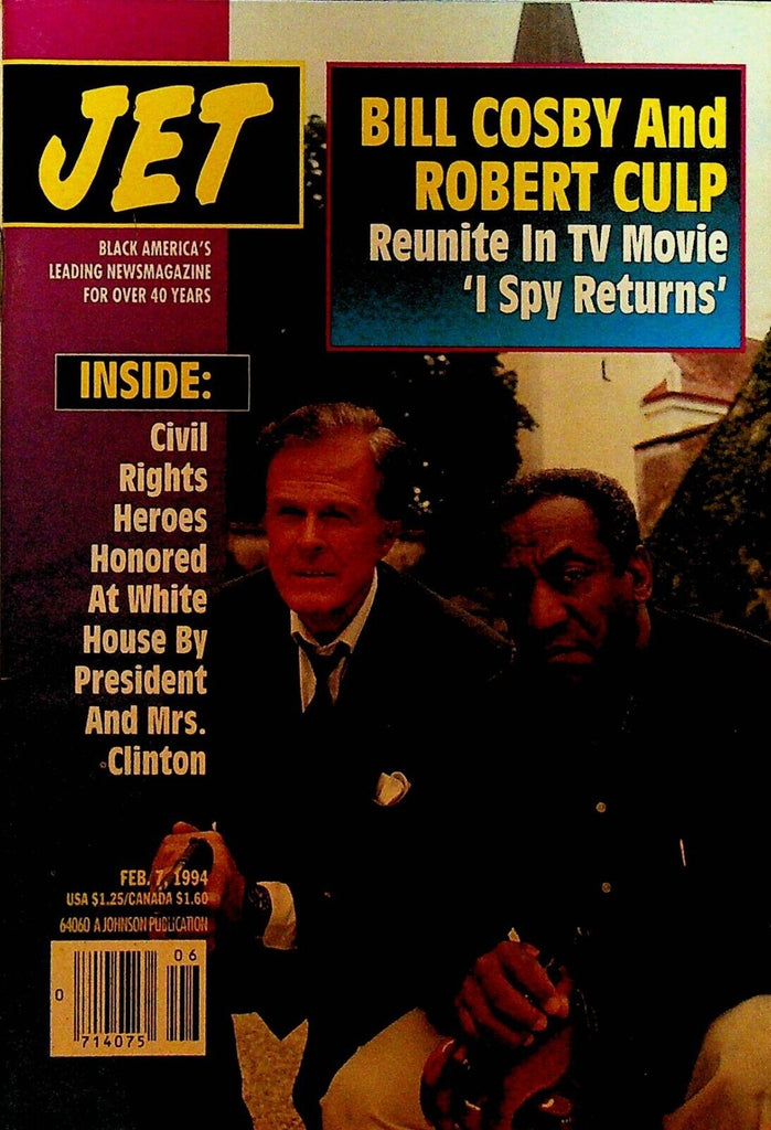 Jet Magazine February 7 1994 Bill Cosby Robert Culp I Spy Returns