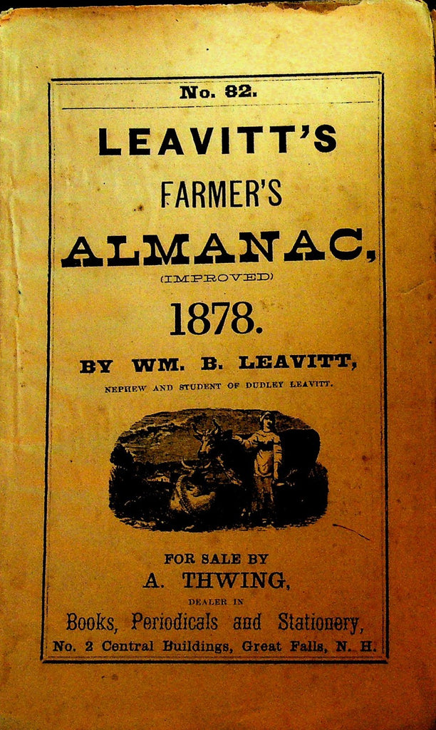Leavitt's Farmer's Almanac for 1878 Dudley Leavitt0
