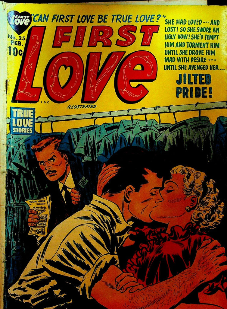 First Love 25 Harvey Comics 1953 Golden Age Romance Comic0