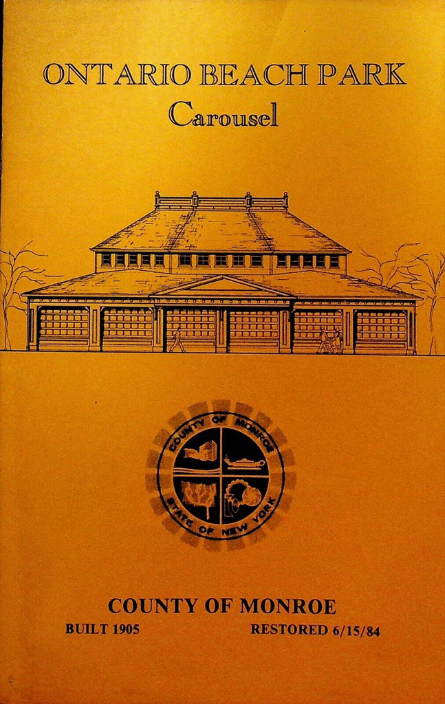Ontario Beach Park Phase 1 Improvements Program Carousel Rochester NY 1984