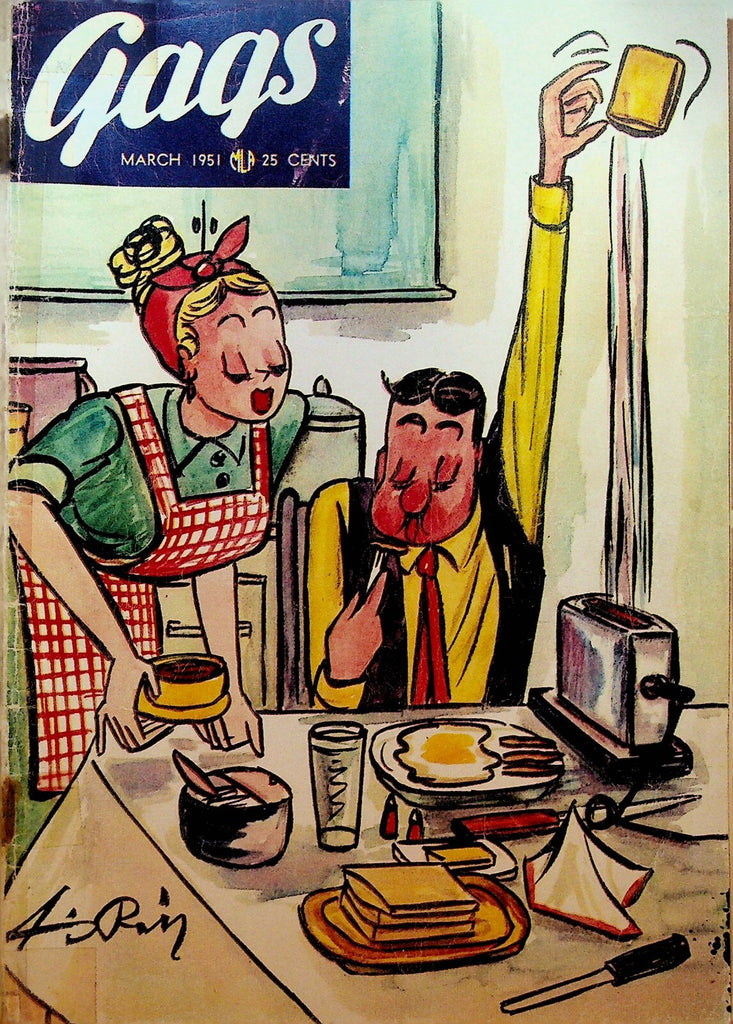 Gags Magazine March 1951 Humor Magazine0