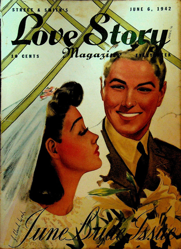 Love Story Pulp June 6 1942 Maysie Greig Vivian Grey Anthony Carver0