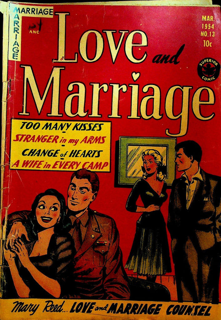 Love and Marriage 13 Superior 1954 Golden Age Romance Comic0