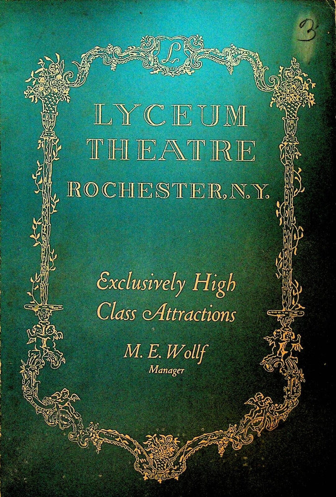Everywoman Playbill October 29 1917 Nicholas Joy Helen Daine Berta Donn