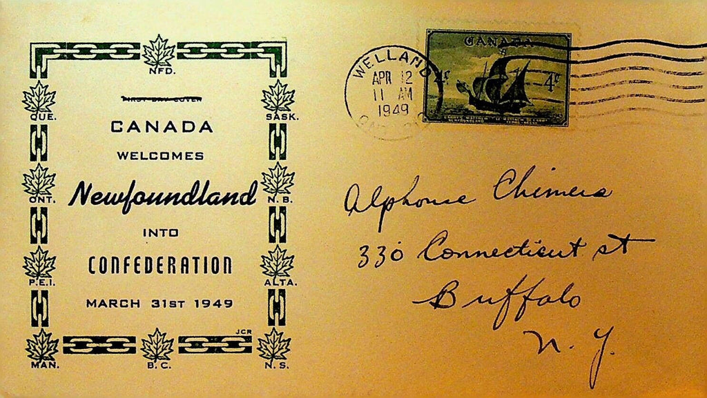Canada Welcomes Newfoundland Into Confederation Cover March 31 1949