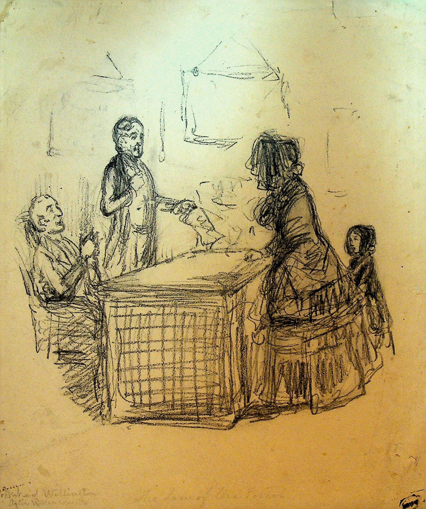 Duke of Wellington After Waterloo Original Sketch Punch Magazine Phil May ?0