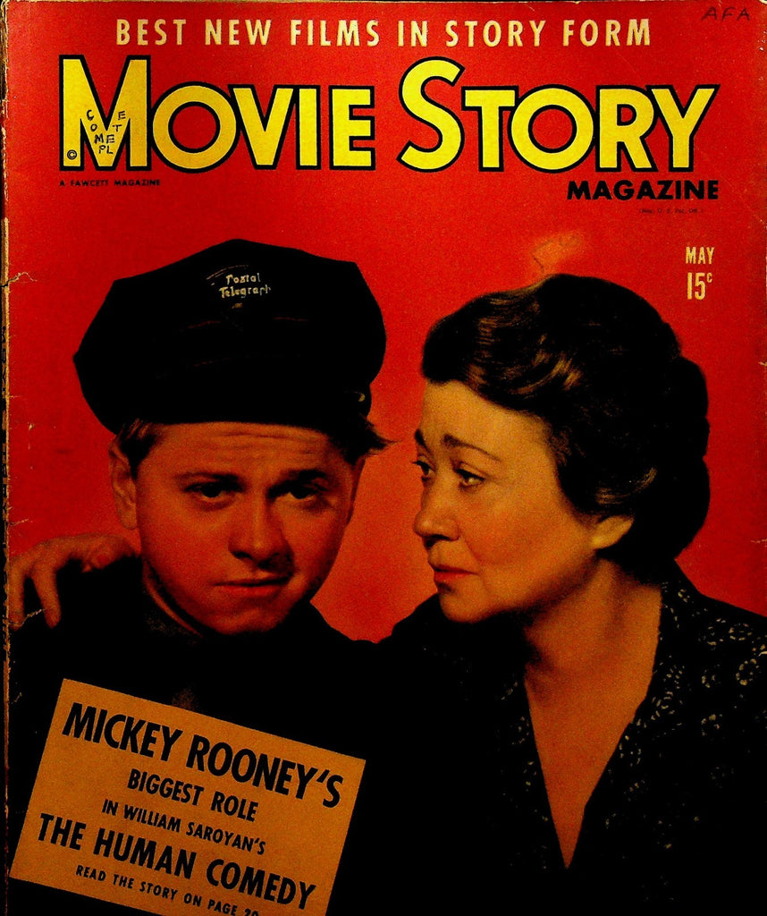 Movie Star Magazine May 1943 Mickey Rooney Barbara Stanwyck Maria Montez0