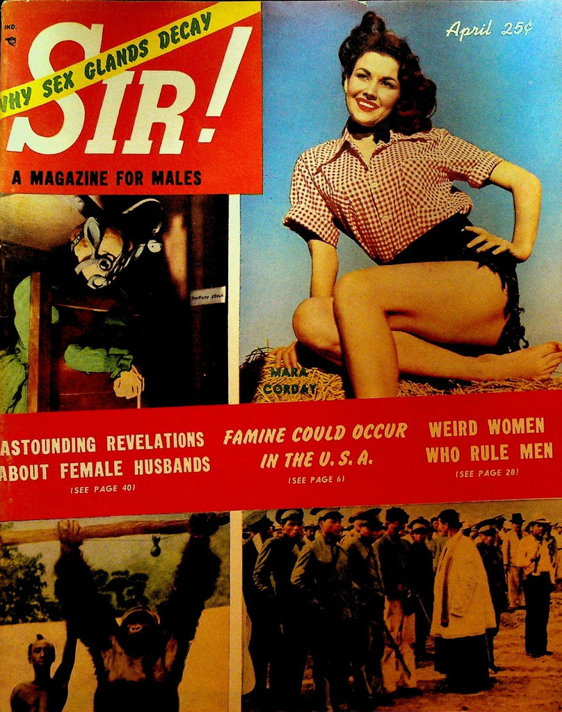 Sir Magazine April 1953 La Brea Tar Pits Cleopatra Istanbul Wrestler Yousouf0
