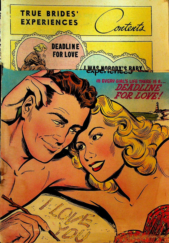 True Bride Experiences 11 Harvey Comics 1955 Golden Age Romance Comic0