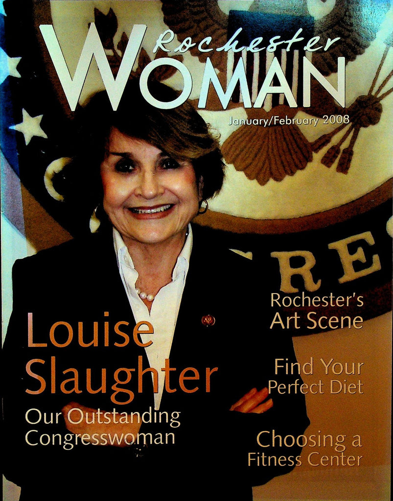 Rochester Woman Magazine January 2008 Louise Slaughter0