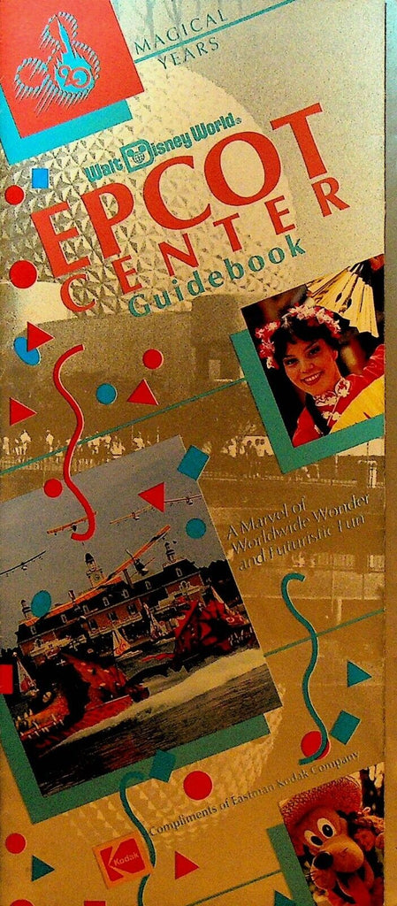 Walt Disney World 1992 Epcot Center Guidebook Magical Years