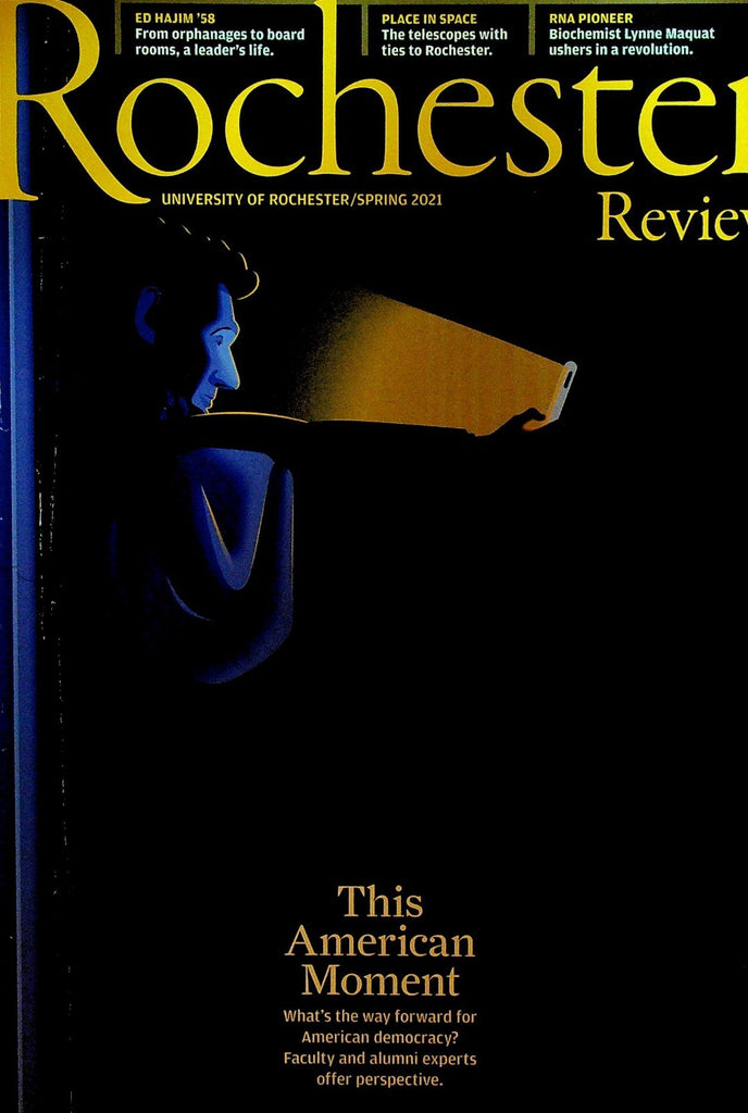 Rochester Review Spring 2021 Fred Aman Andrew Brooks Mary Young0